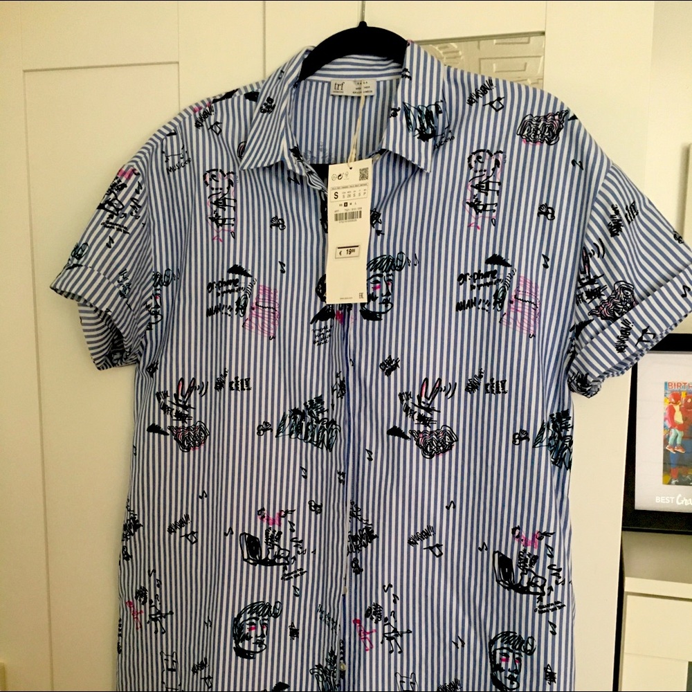 Women’s high low dress shirt